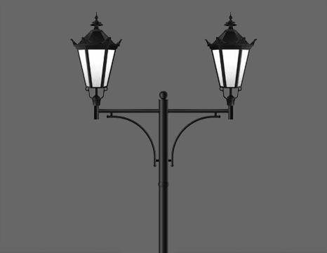 decorative round pole supplier uae