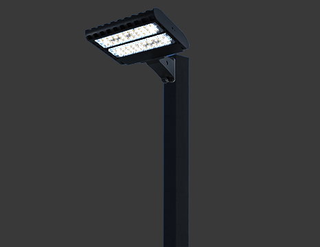 square light pole dubai
